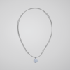Collana con ciondolo rotondo